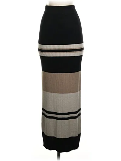 Pre-owned Splendid Casual Skirt In Gray