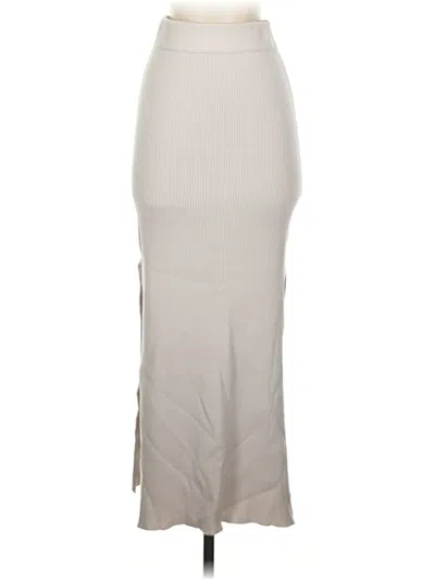 Pre-owned Splendid Casual Skirt In Gray