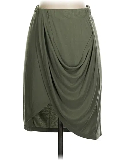 Pre-owned Splendid Casual Skirt In Green
