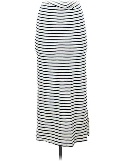 Pre-owned Splendid Casual Skirt In White