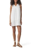 Splendid Catalina Linen Blend Minidress In White