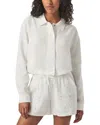 Splendid Cayden Embroidered Crop Jacket In White