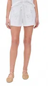 Splendid Cayden Linen-blend Short In White