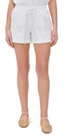 Splendid Cayden Linen-blend Short In White