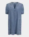 Splendid Cayden Mini Dress In Indigo