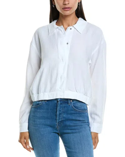 Splendid Cayden Linen-blend Jacket In White