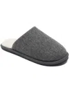 Splendid Cecil Womens Faux Fur Wool Blend Slide Slippers In Blue
