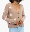 Splendid Celestine Cardigan In Chestnut In Brown