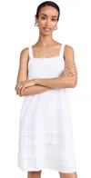 Splendid Celine Mini Dress In White In White