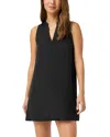 Splendid Dawson Linen Blend Minidress In Black