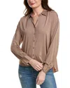 Splendid Charmeuse Lyr Button-down Shirt