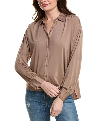 Splendid Charmeuse Lyr Button-down Shirt