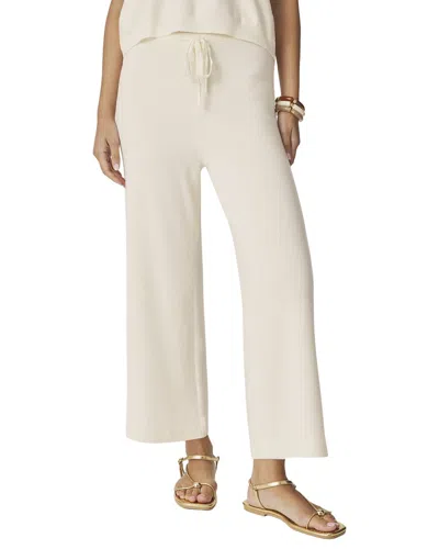 Splendid Christa Crop Sweater Pant In Neutral