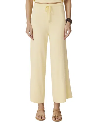 Splendid Christa Crop Sweater Pant In Neutral