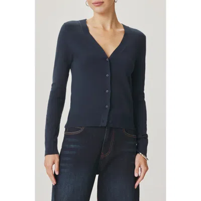 Splendid Christa Cropped Cardigan In Black
