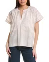 Splendid Christine Blouse In Neutral