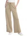 Splendid X Cellajaneblog Rib Scuba Wide Leg Pants In Brown