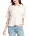 Splendid Cj Scuba Sweatshirt In White