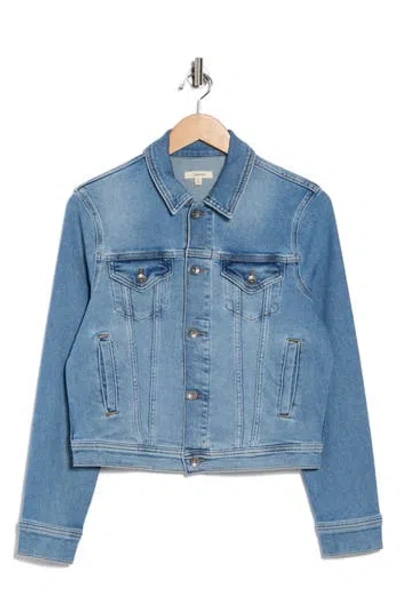 Splendid Classic Denim Jacket In Blue