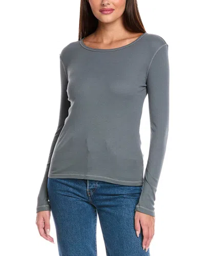 Splendid Classic T-shirt In Gray
