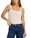 Splendid Claudia Sweater Tank Top In Moonstone