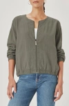 Splendid Clea Bomber Jacket In Green