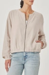 Splendid Clea Bomber Jacket In Neutral