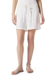 Splendid Coastal Drawstring Shorts In White