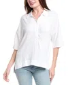 Splendid Coastal Linen-blend Top In White