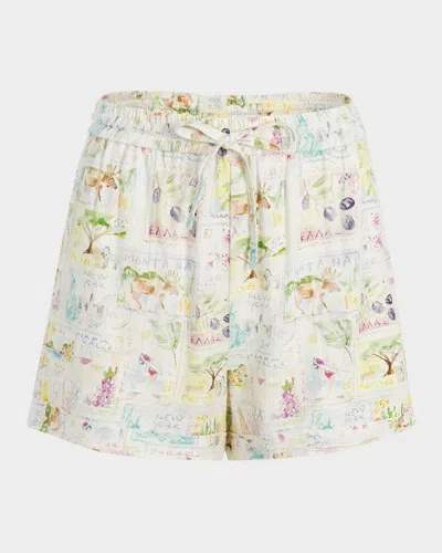 SPLENDID COASTAL POSTCARD SHORTS