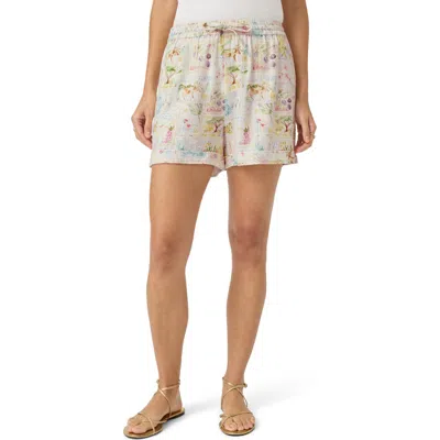 SPLENDID SPLENDID COASTAL POSTCARD SHORTS