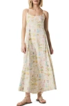 Splendid Coastal Postcard Sleeveless Maxi Dress