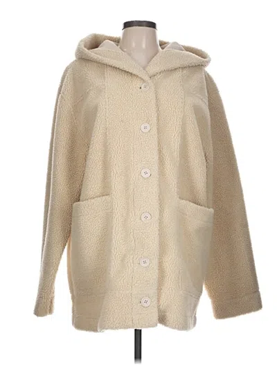 Pre-owned Splendid Coat In Ivory
