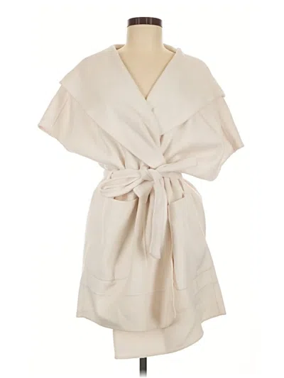 Pre-owned Splendid Coat In Ivory