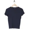 Splendid Como Pointelle T-shirt In Navy