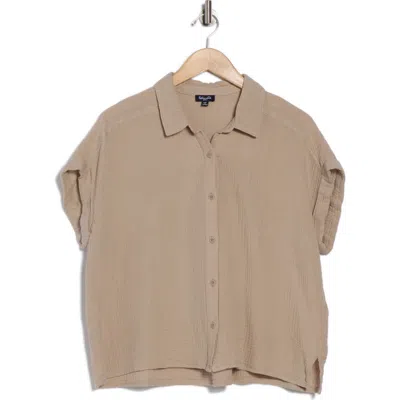 Splendid Cotton Gauze Button-up Shirt