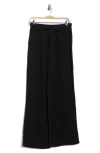 Splendid Cotton Gauze Pull-on Pants In Black