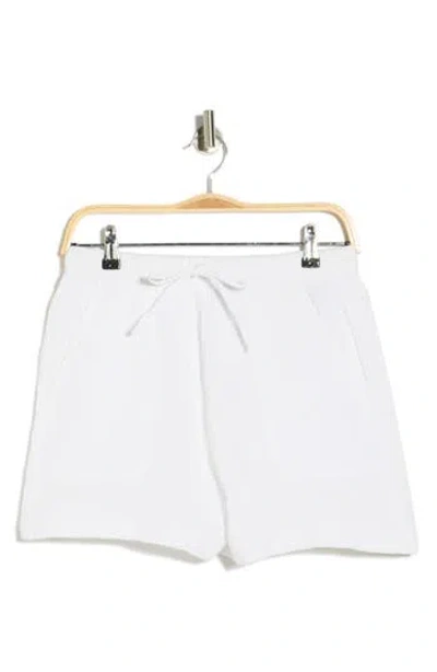 Splendid Cotton Gauze Shorts In White