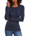 Splendid Crewneck 1x1 T-shirt In Blue