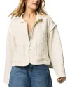 Splendid Dahlia Quilted Jacket In Neutral