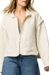 Splendid Dahlia Quilted Jacket In Neutral