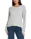 Splendid Darcy Silk-blend Sweater In Gray