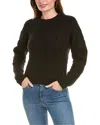 Splendid Daria Wool-blend Sweater In Black