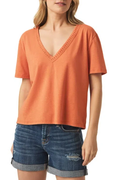 SPLENDID SPLENDID DAWN V-NECK T-SHIRT
