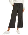 Splendid Linen-blend Palazzo Pant In Gray