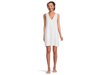 Splendid Dawson Linen Mini Dress In White