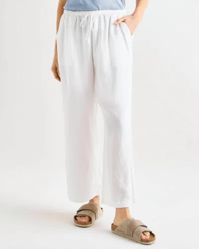 Splendid Dawson Linen Pant In White