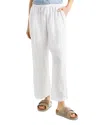 Splendid Dawson Linen Blend Drawstring Pants In White