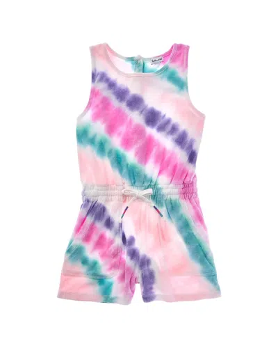 Splendid Daydream Tie Romper In Multi