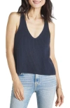 Splendid Deirdre Tank Top Sweater In Navy